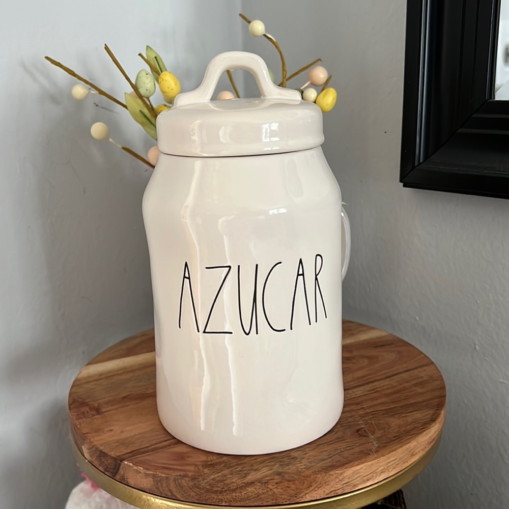 Rae Dunn “Azucar” Canister With Loop Hole Handle … - image 1